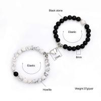2 pulseras magnéticas de amistad de amor para parejas a juego, joyería de cumpleaños para mujeres y niñas - details 2
