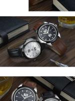 Reloj Deportivo de Acero Inoxidable con Cuarzo Luminoso YIKAZE 2024 Estilo Formal para Hombres - details 5