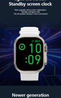 2025 Nuevo H16 ultra Smartwatch 1GB Memoria Chat GPT Bluetooth Llamada Asistente de voz NFC Brújula Detección de frecuencia cardíaca Modo deportivo Recordatorio de mensajes de teléfono Smartwatch - details 4