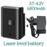 100% nuevo 6800mah batería recargable de alta potencia nivel láser 360 herramientas de construcción para Ling 3D 12 líneas potente verde - details 1