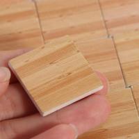 9 unids/set juego de simulación 1:6/1:12 muebles para casa de muñecas accesorios para casa de muñecas casa de muñecas cuadrada suelo de madera DIY bloque de madera - details 13