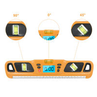 Inclinómetro Digital de nivel de espíritu, regla de escala Horizontal, transportador electrónico de pantalla LED, herramientas de medición de Base magnética - details 15