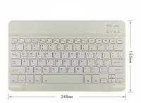 Teclado inalámbrico con Bluetooth, Mouse ruso, español, Coreano para iPad, Xiaomi, MiPad, Samsung, Huawei, MatePad, tableta, portátil, IOS, Android - details 7