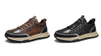 Shoes for Man High Quality Men Sneakers Luxury Men's Leather Shoes High Top Mens Shoes Casual Light Footwear Business  Shoes - details 4