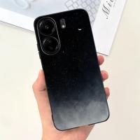 Funda trasera para Xiaomi Poco C65, cubierta suave de silicona líquida mate con estampado de dibujos animados de flores, protección a prueba de golpes - details 11