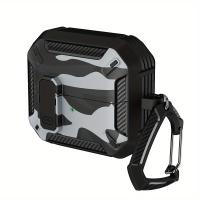 Funda de Protección de Blindaje para Galaxy Buds3/Buds3 Pro (2024) Cubierta de Auriculares TPU con Clip de Llavero Accesorios de Electrónica - details 9