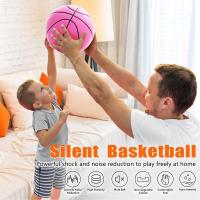 Baloncesto de Espuma 3D de Alta Densidad - Rebote Silencioso - Piscina de Playa Familiar, Pelota Silenciosa de PU, Espuma Sólida Sin Residuos - details 1