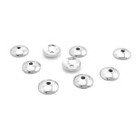20 piezas 3MM 4MM 6MM 8MM 10MM 12MM 18K Color oro latón cuentas brillantes tapas suministros de joyería de alta calidad accesorios - details 14