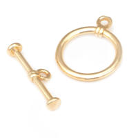 Anillo redondo de latón de Color dorado de 18K, cierre de palanca circular O, cierres de conexión para pulsera, suministros para fabricación de joyas, accesorios Diy - details 60