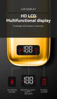 Kemei TX3 metal adjustable 5 speeds electric shaver for men hair & beard electric razor head shaving machine barber rechargeable - details 2