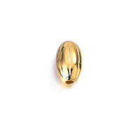 Cuentas de Brass Doradas de 18K Diseño Ovalado Cilíndrico Suministros para Hacer Joyería DIY - details 60