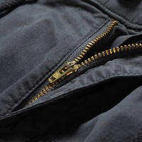 Pantalones de chándal versátiles para hombre, pantalón Cargo informal, sencillo, a la moda, para otoño e invierno, color liso, con múltiples bolsillos, para exteriores - details 8