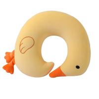Almohada en forma de U de dibujos animados para siesta en la oficina, almohada para el cuidado del cuello, bonita almohada grande para el cuello de ganso, portátil de viaje - details 0