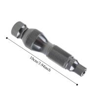 Soporte de brocas de aleación de aluminio de 6,35mm, varillas de extensión ergonómicas, Mini barra de sujeción de puntas de destornillador, magnética y duradera - details 0