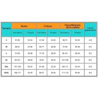 Bikini cintura alta mujer, con tre Sexy Push-Up, conjunto Bikini, ropa de baño para playa XXL 2023 - details 0