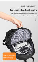 Mochila Casual Bolso de Estudiante Universitario a la Moda Ligero para Viajes y Commuting - details 6