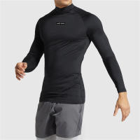 Camiseta de Fitness de Compresión para Hombres con Cuello de Tortuga Gimnasio de Otoño Ropa de Entrenamiento de Manga Larga de Secado Rápido Ideal para Culturismo Material de Poliéster - details 7
