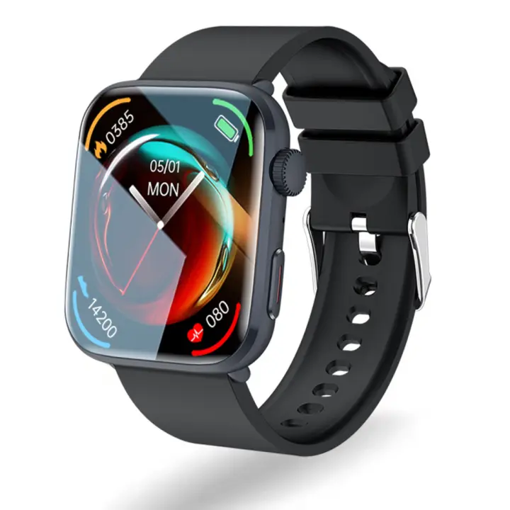2025 Nuevo reloj inteligente para hombres con presión arterial, frecuencia cardíaca, detección de HRV IP68 resistente al agua Bluetooth llamada salud (seguimiento menstrual) - 1