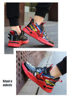 Zapatillas de deporte de marca para niños, zapatillas antideslizantes para correr al aire libre, zapatillas deportivas de tenis, zapatillas de baloncesto ligeras y cómodas para niños - details 15