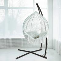 Hamaca de acero resistente con soporte en C, soporte de marco sólido para Columpio de porche, silla - details 0