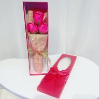 Bonito ramo de rosas romántico, regalo hecho a mano, caja de regalo de flores para Festival, elegante ramo de lazo, decoración de aniversario - details 13