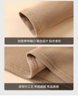 Elegante Suéter de Medio Cuello de Punto para Mujer 2025 Moda Coreana Tops de Punto con Mangas Largas - details 8