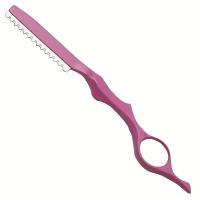 Navaja de Afeitar Profesional para Cabello con Hoja de Aluminio de Aviación 1Pcs Cuchillo de Peluquería para Salón Cortador de Cabello C0001A - details 3