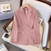 Chaqueta de negocios para mujer, chaqueta de traje, Tops simples de oficina para mujer - details 8