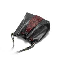 Mochila de Lujo Leten Diseño Paisley de Moda Liner de Cuero Exterior de PVC/Vinilo - details 10