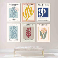 Póster Matisse Boho con Pinturas de Láminas de Flores en Lienzo Arte de Pared Abstracto de Coral Henri para Decoración del Hogar y Sala de Estar - details 5