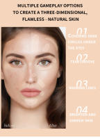 El corrector de base líquida Makeup Maxfine dura para una larga duración e impermeabilidad - details 1