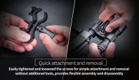 Linterna Táctica Nextorch RM85S de Fácil Instalación y Liberación para Cuerpo de Linterna de 23-28mm Aleación de Aluminio Aerospace Grado Adecuado para T5/T7/T53/T5G/TA30C/TA5/PA5 Etc. - details 1