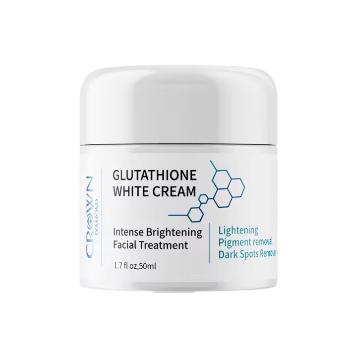 Crema facial de glutatión con ácido kójico, antioxidante suavizante, reduce la melanina oscura, brillo hidratante, adecuada para - 1