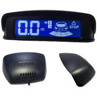 Kit de Sensor de estacionamiento de Radar múltiple, retroiluminación, sistema de pantalla LED Parktronic, Monitor de respaldo, soporte de ajuste de volumen y voz - details 4