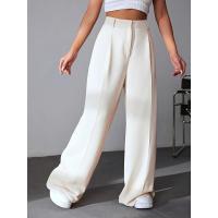 Nuevo vestido clásico para mujer, cómodo, pierna recta, cintura alta, pantalones cálidos sólidos para mujer - details 6