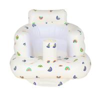 Bebé aprender a sentarse silla plegable pequeño sofá inflable taburete bebé aprendizaje asiento juguetes para niños - details 0