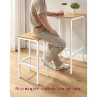 Mesa de Bar con Taburetes Mesa Comedor con 2 Sillas Mesa de Cocina Pequeña Taburetes de Barra - details 23