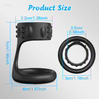 Masturbadores de anillo para hombres, Juguetes sexuales para parejas, productos eróticos para adultos, extensor de agrandamiento retardante de eyaculación - details 7