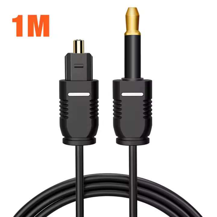 Cable Coaxial Digital Optimal Audio Nephy 3.5mm Ideal para Amplificadores, Blu-ray, Xbox 360, PS4, Soundbar Disponible en 1M, 5M, 15M - 1