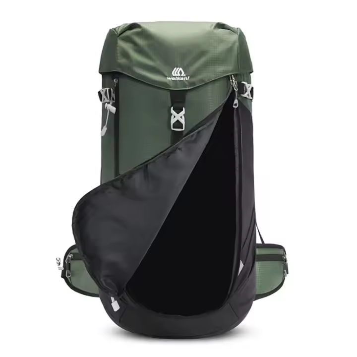 Mochila de montaña impermeable de 50l para hombre y mujer, bolsa de hombro para deportes al aire libre, mochila táctica para corbata - 1