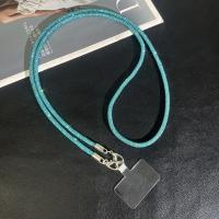 Cordón colgante con purpurina y diamantes de imitación para teléfono, cadena cruzada de estilo largo, cuerda para teléfono móvil, cadena de lujo antipérdida para teléfono móvil - details 11