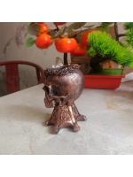 Cráneo de Halloween Popular, escultura de resina para decoración del hogar, maceta de flores, adorno para vacaciones - details 11