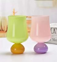 Copa de Vino de Crema Antigua Monocapa para Bebidas y Té Estilo Arón para la Cocina y Comedor - details 8