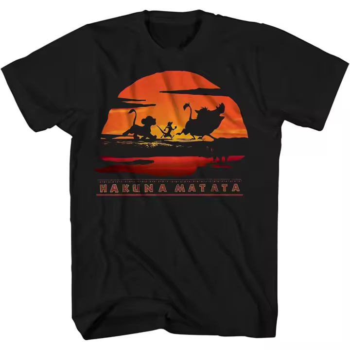 Camiseta gráfica del Rey León para hombre adulto, Hakuna Matata Pride Stroll - 1