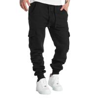 Pantalones de Workout Sueltos para Hombres Pantalones Cargo con Múltiples Bolsillos y Cordón - details 4