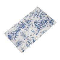 Toile De Jouy Toalla Algodón Francés Azul Marino Baño Ducha Deportes Yoga Toallas - details 65