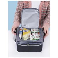 Bolsa de pícnic al aire libre, bolsa organizadora de viaje impermeable para acampar, nevera térmica, fiambrera portátil, bolso de almacenamiento de alimentos de gran capacidad - details 4