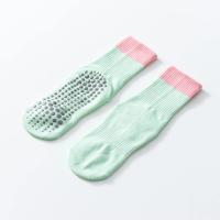 Calcetines de yoga para mujer, medias de algodón antideslizantes para Pilates, deportes, Zumba, ejercicios aeróbicos, fitness, Color a la moda - details 18