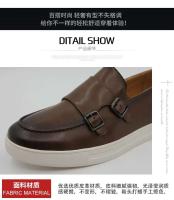 Mocasines de cuero auténtico para conducción profesional, zapatos informales para hombre, mocasines para hombre, Hotel cuadrado italiano - details 2