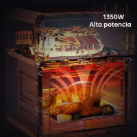 Fritora de Aire Caliente con Pantalla Táctil LED 9 Litros, Duración Ajustable, Temperatura y Programa Manuales, Fritora de Aire Caliente de China - details 2